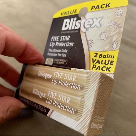 Blistex Lip Protection 2 Balm Value Pack NWT - Picture 3 of 5